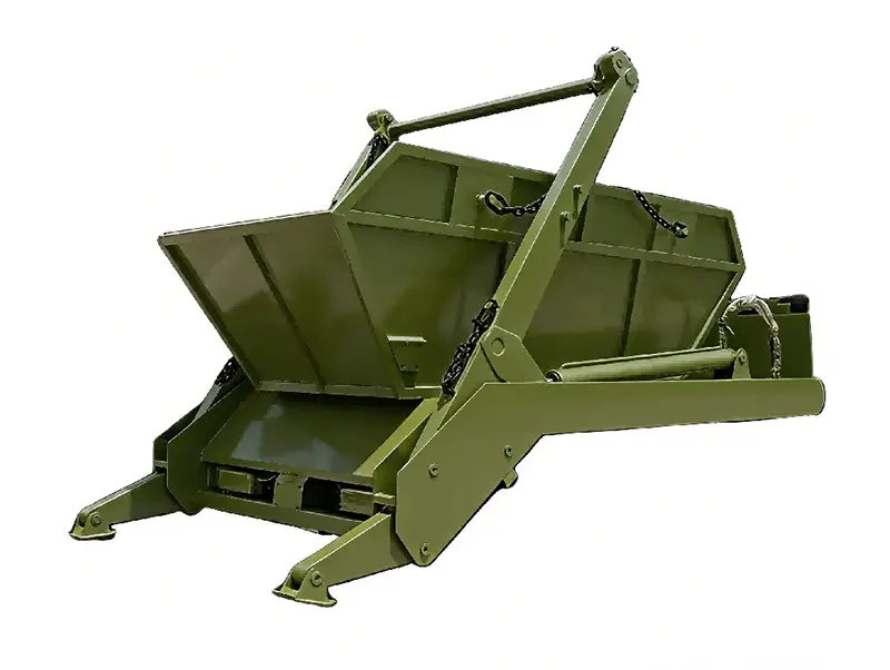 Schwingarm-Müllwagen